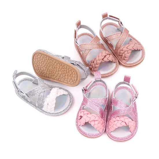 Baby Cloth New Sandals Tie Dyed Cotton Sandals Summer Walking Shoes