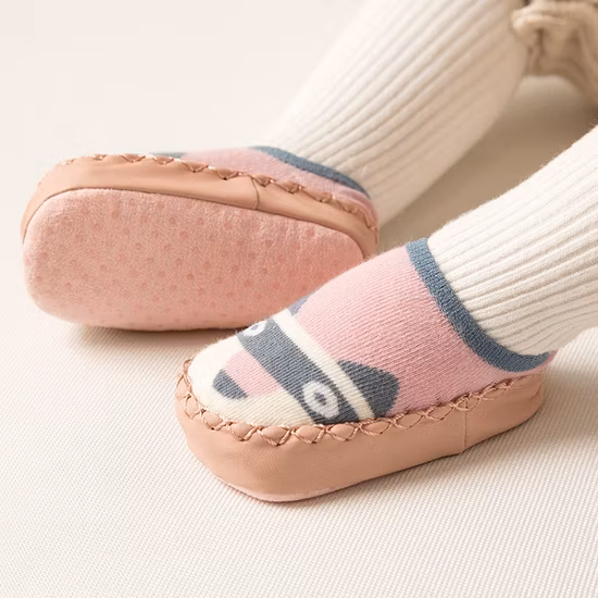 Children Baby Kids Unisex High Quality Cotton Polyester Moccasins