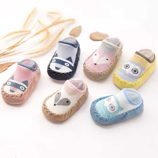 Children Baby Kids Unisex High Quality Cotton Polyester Moccasins